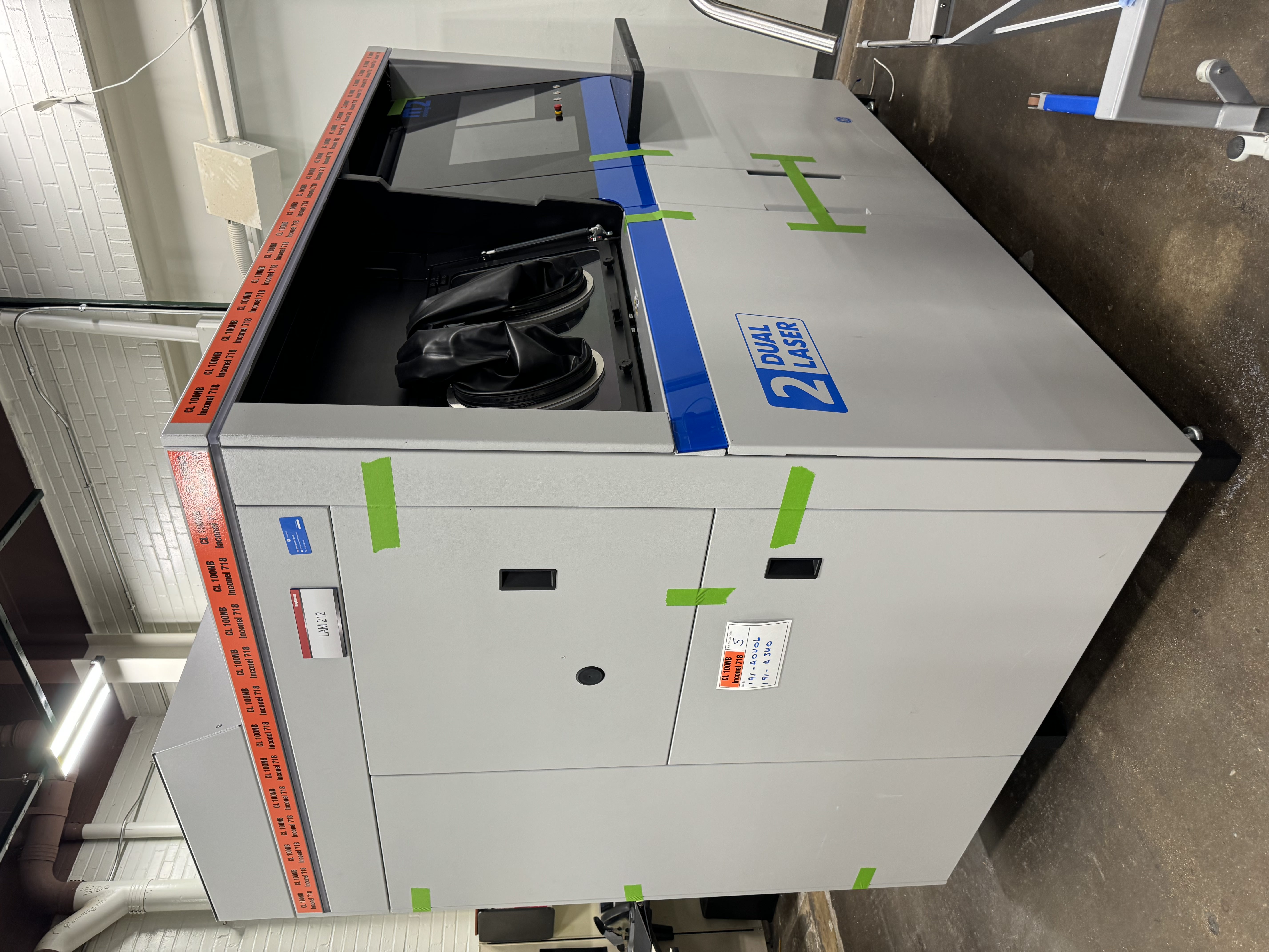 Used 2020  GE Additive | Concept Laser  M2 Series 5 Dual Laser Cusing DMLM Additive System (Inconel)