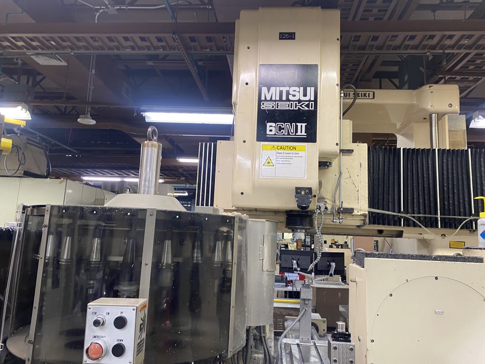 Used Mitsui Seiki J6CN CNC Jig Bore w/ Fanuc IS Control