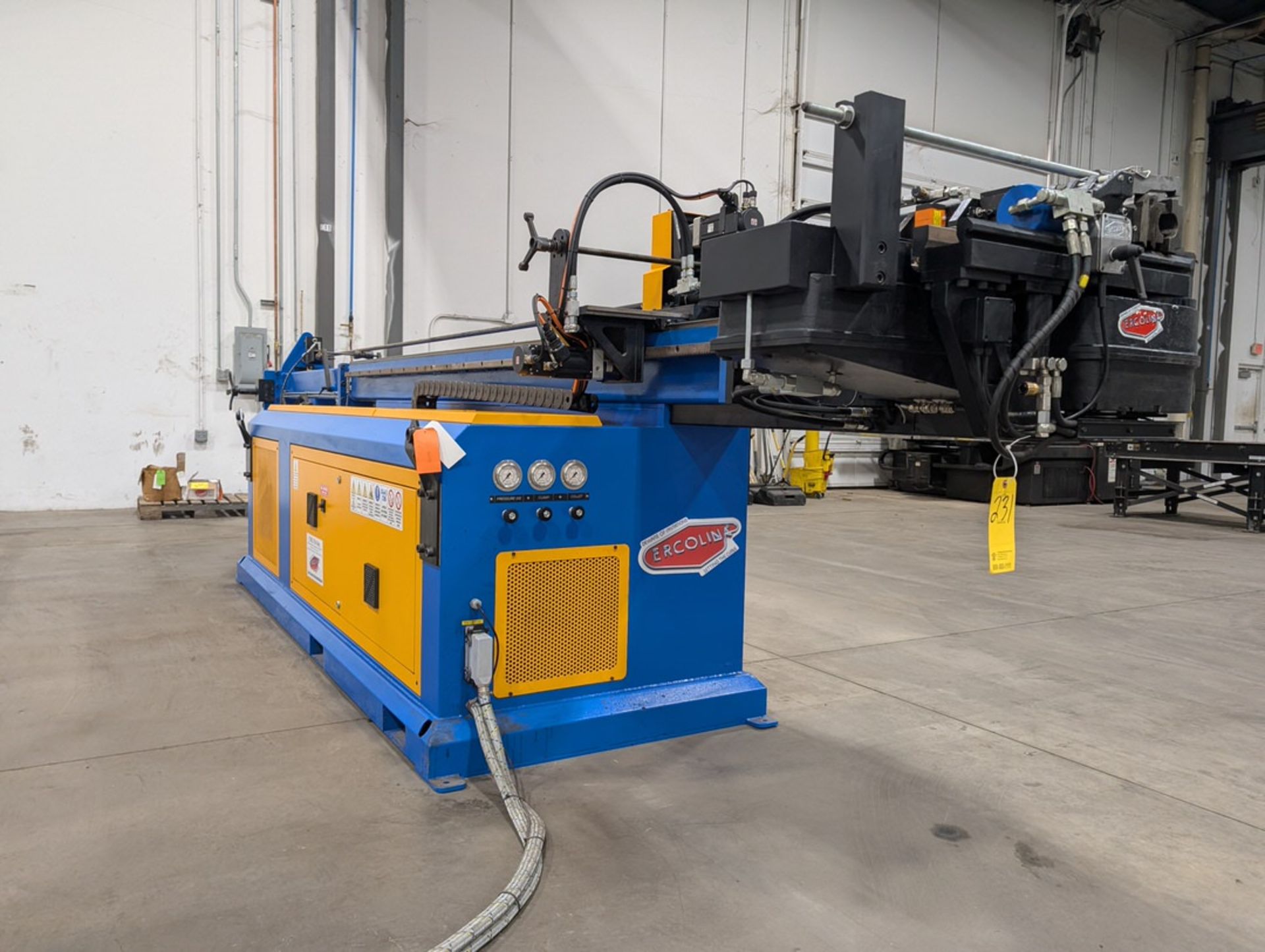 Used 2022 Ercolina Erco Bender 76 Mandrel System with 13 Foot Positioning Table