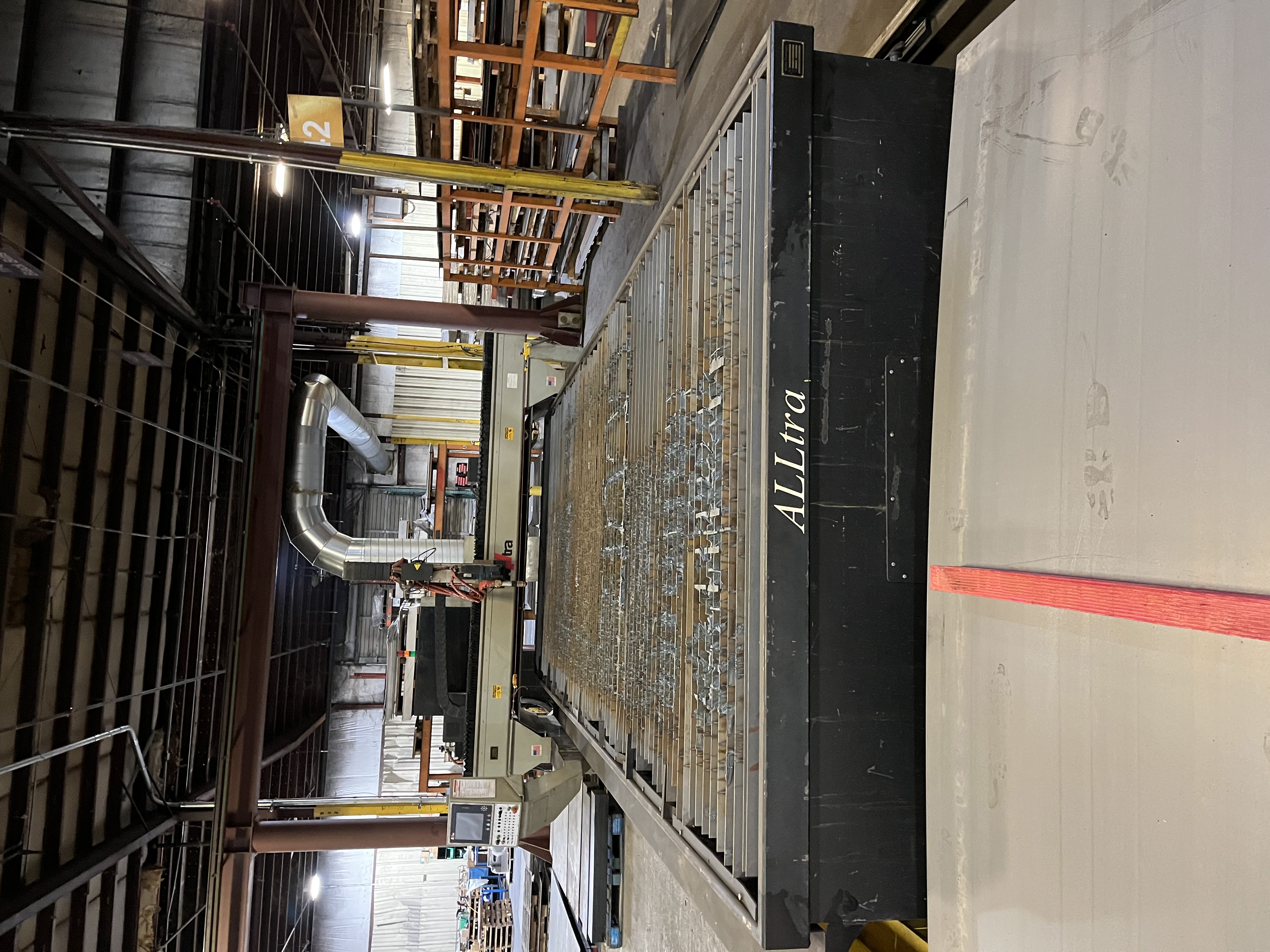 Used 2015 Alltra  10’ x 24’ Plasma Cutting System with Bevel Head and Hypertherm 400xd Plasma Source