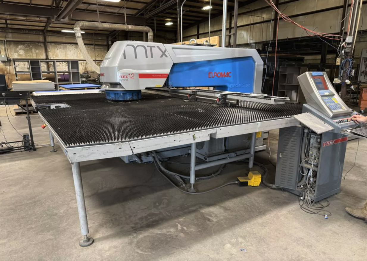 Used 2014 Euromac  MTX Flex 12 Turret Punch