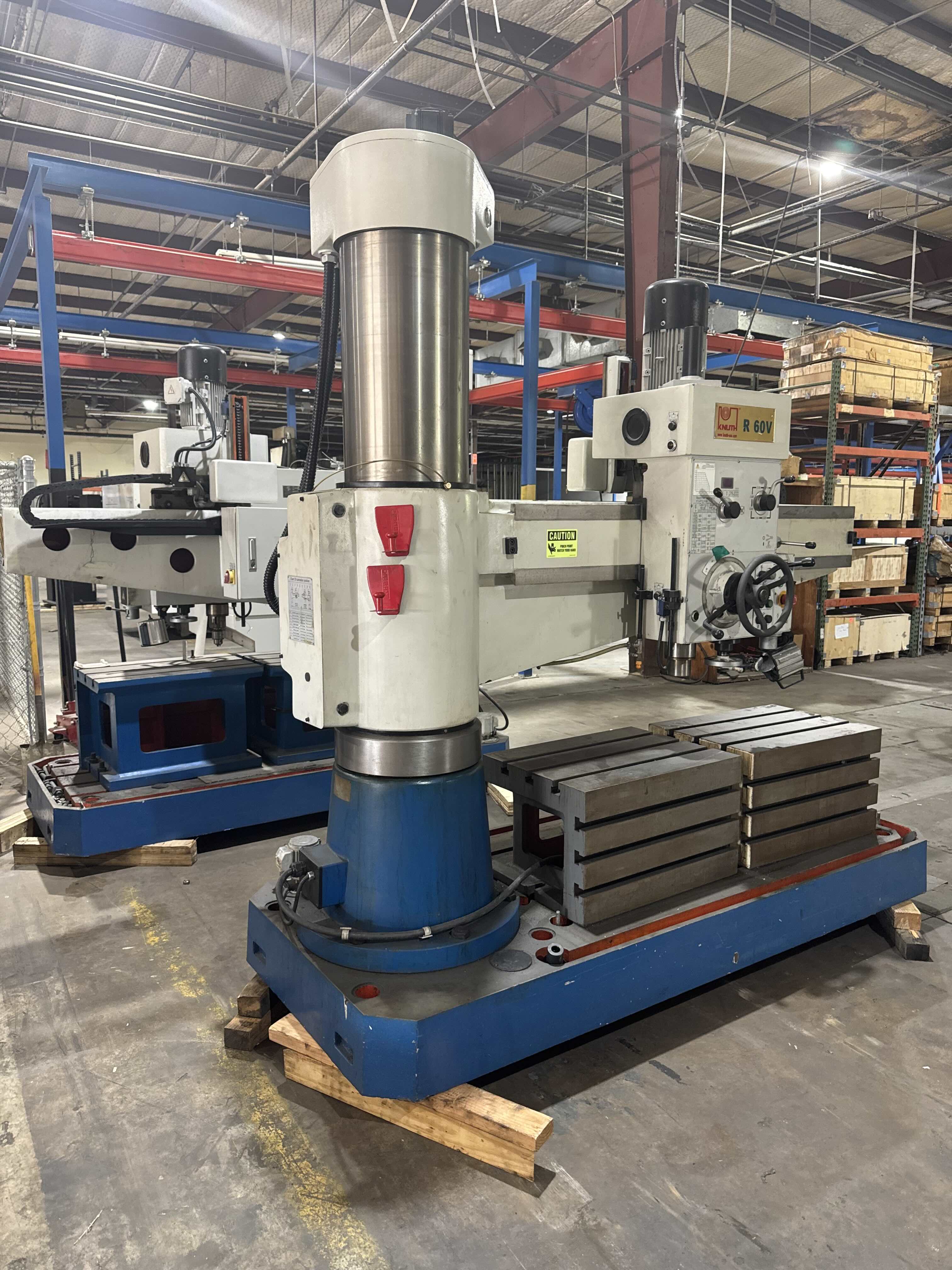 Used 2013 Knuth R 60V Radial Arm Drill