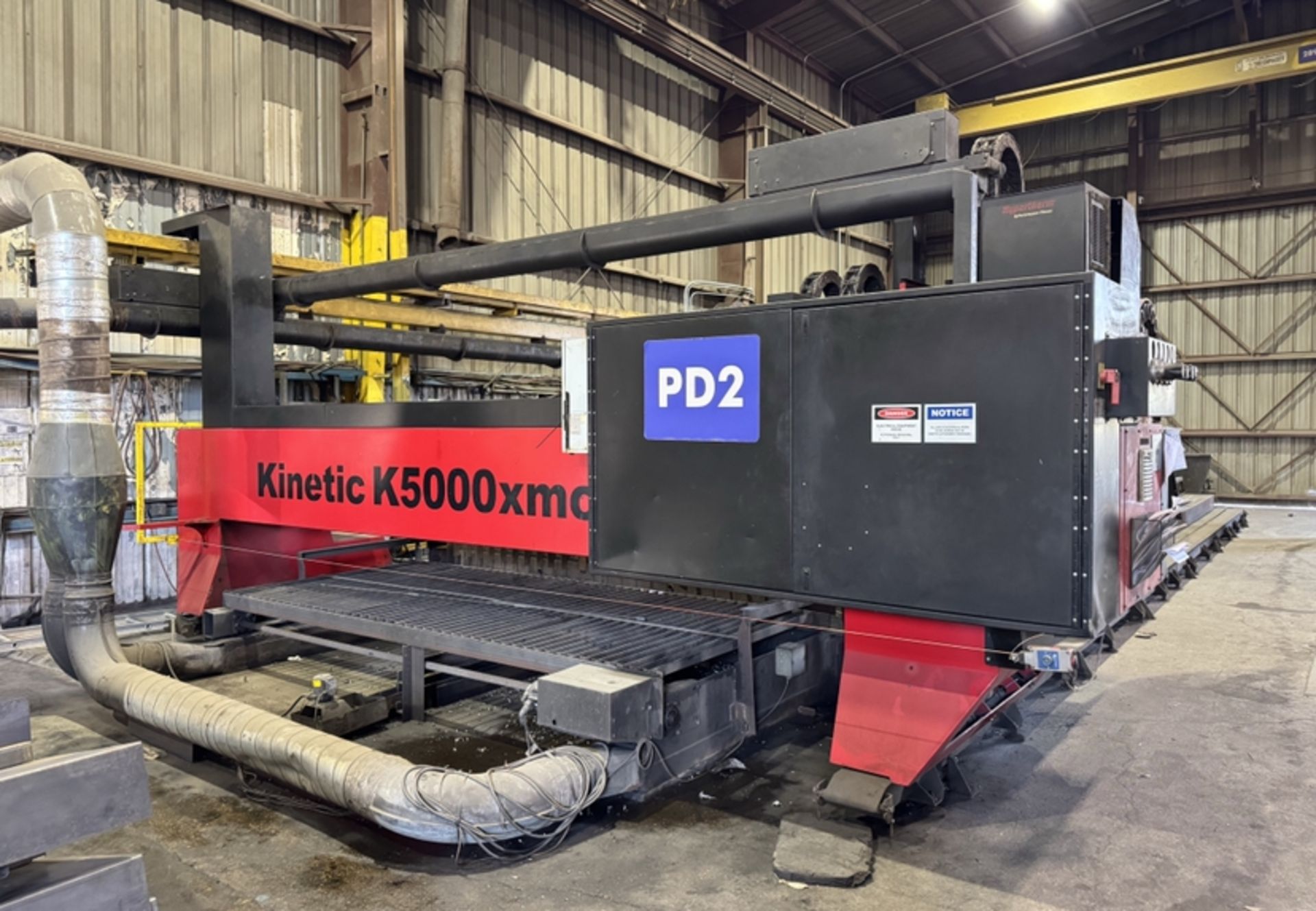 Used 2016 Kinetic K5000 XMC Plasma, Drill, Flame Cutting System 2024 Upgraded Control