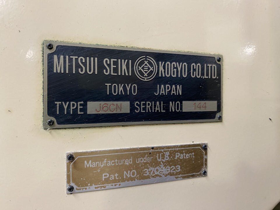 Used Mitsui Seiki J6CN CNC Jig Bore w/ Fanuc IS Control