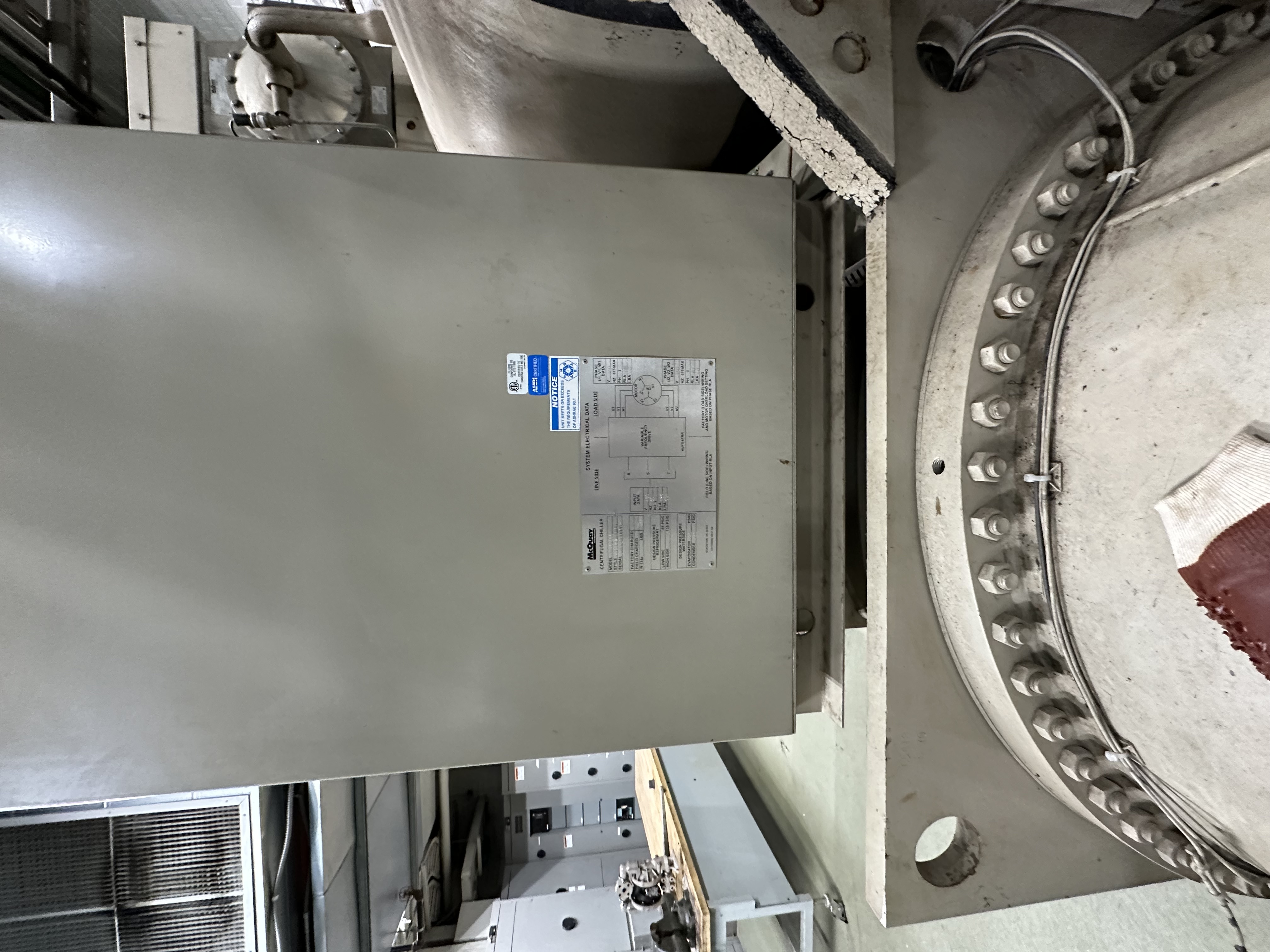 Used 2013 McQuay International Centifugal Chiller