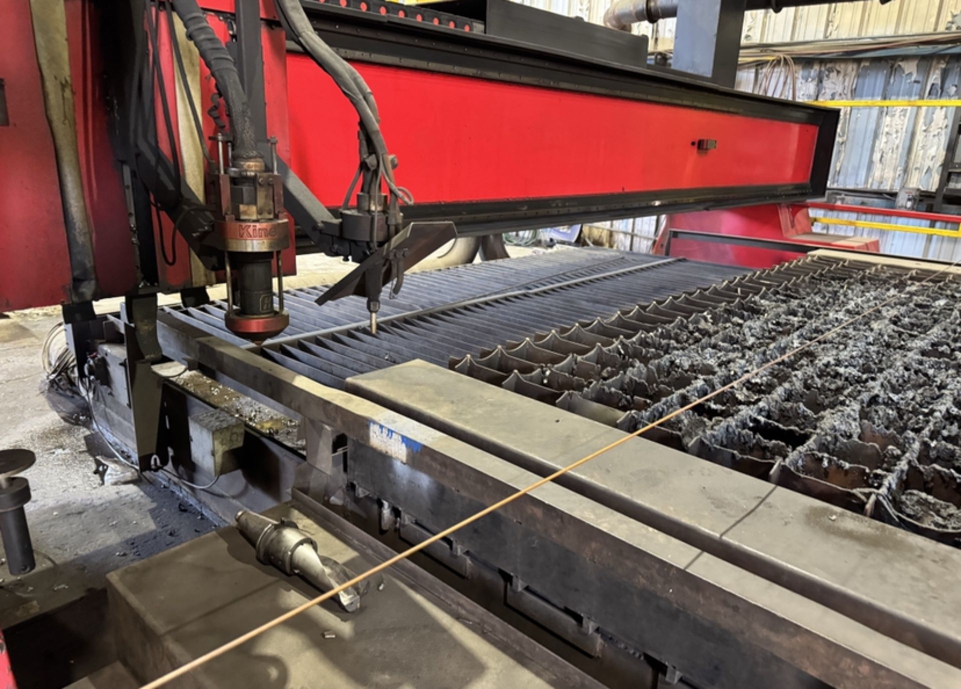 Used 2016 Kinetic K5000 XMC Plasma, Drill, Flame Cutting System 2024 Upgraded Control