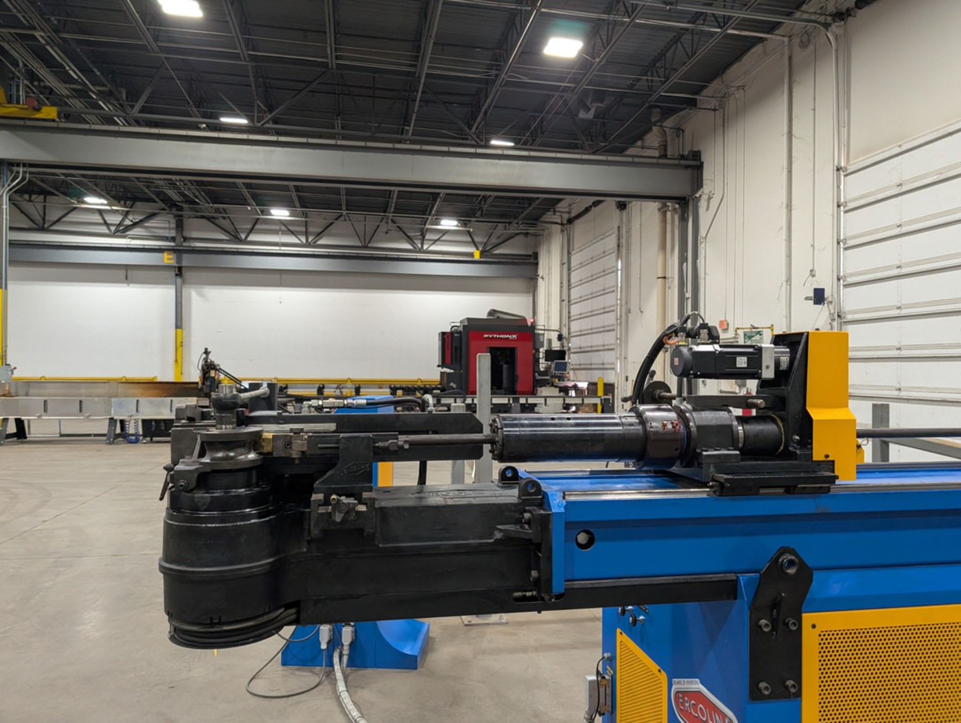 Used 2022 Ercolina Erco Bender 76 Mandrel System with 13 Foot Positioning Table