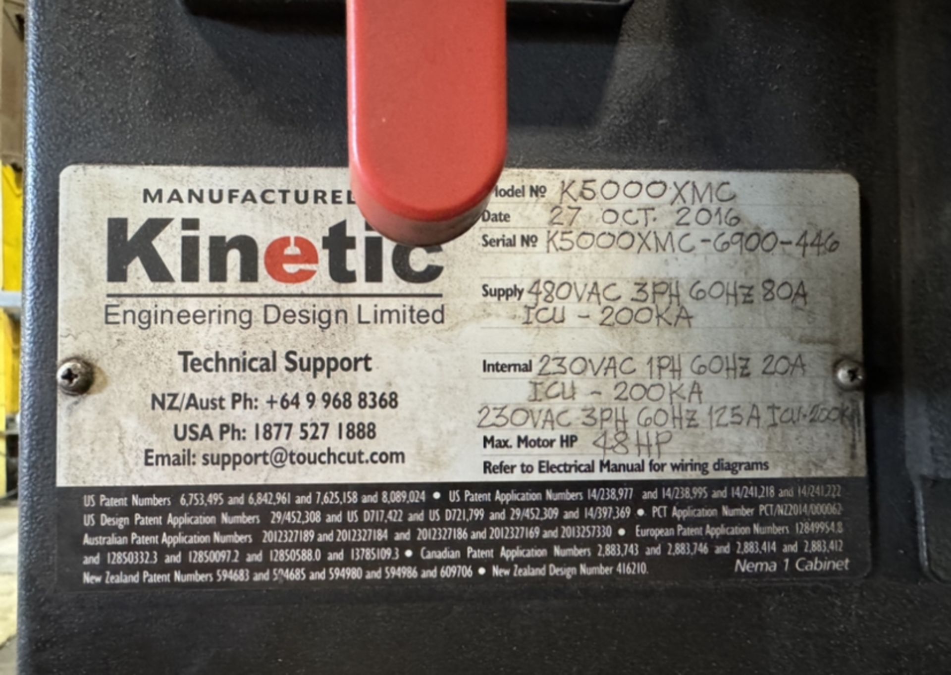 Used 2016 Kinetic K5000 XMC Plasma, Drill, Flame Cutting System 2024 Upgraded Control