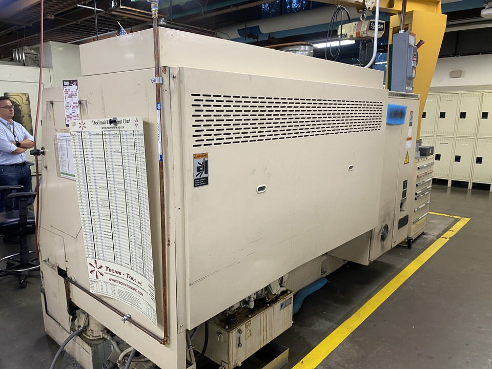 Used Mori Seiki SL-25A10 CNC Lathe w/ Fanuc MF-T4 Control