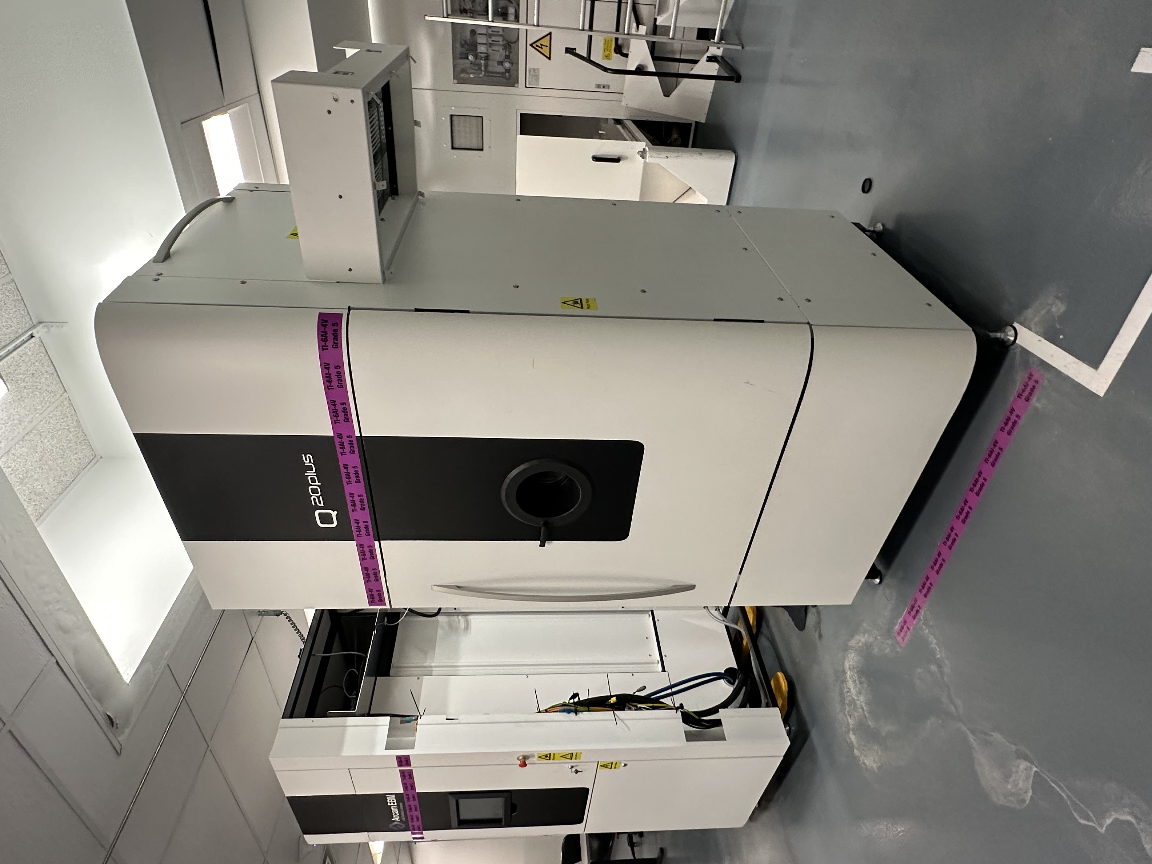 Used 2019 GE Additive | Arcam EBM Q20 Plus Additive 3D Printer w/ PRS Spectra H Powder Handling System