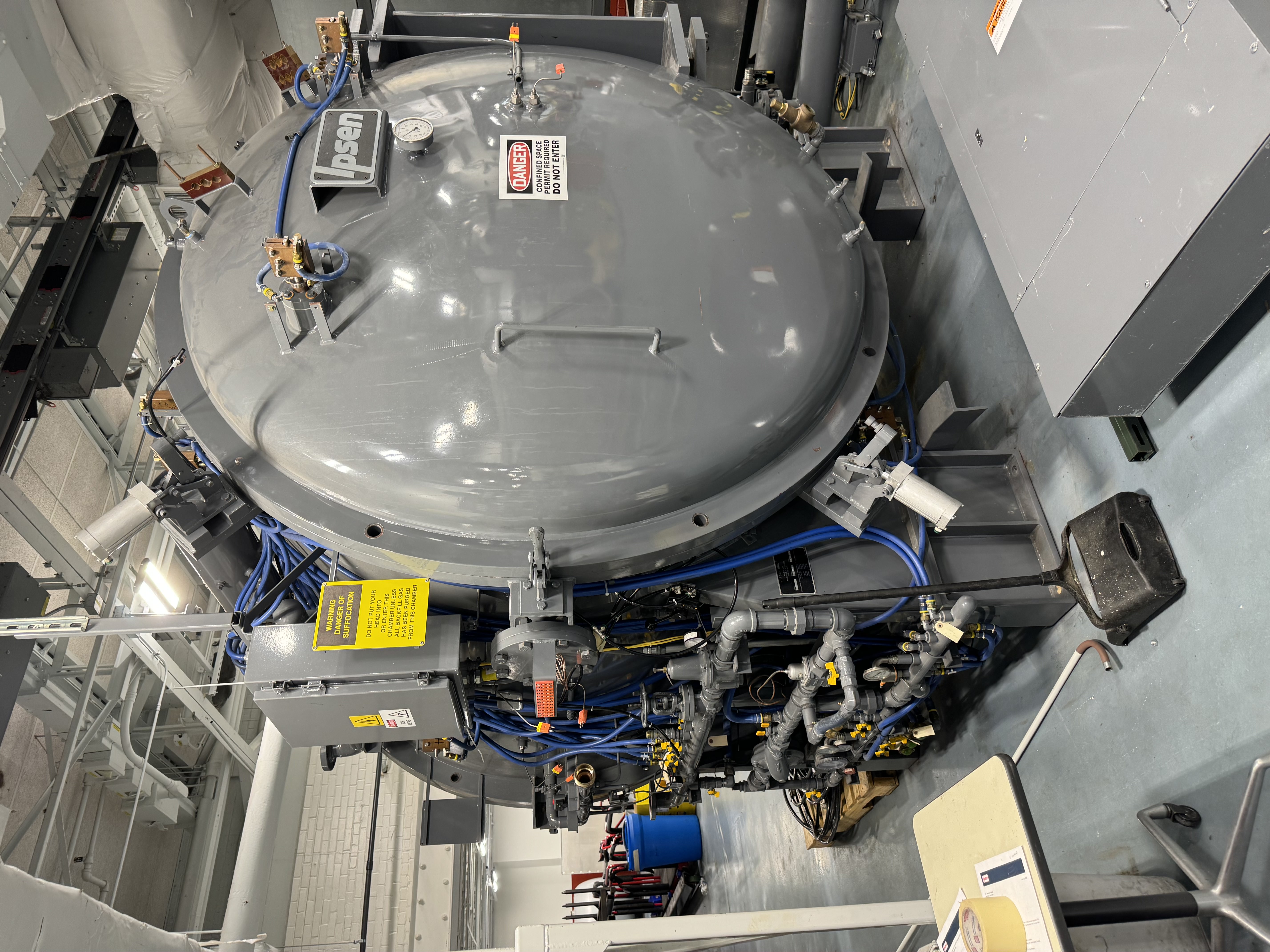 Used 2017 IPSEN INC AL-38X40X62 VACUUM BRAZE FURNACE