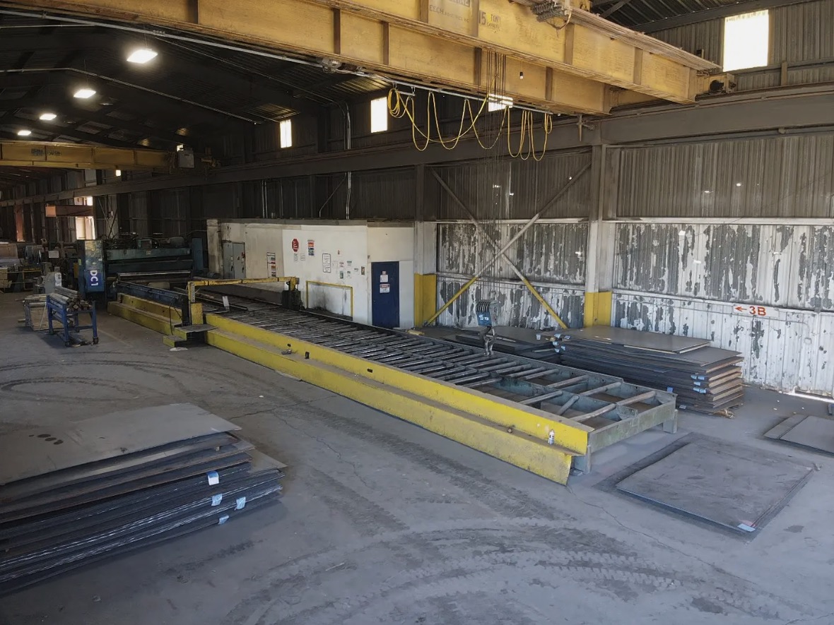 Used Bradbury 1/4" x 72" Cut-to-Length Line