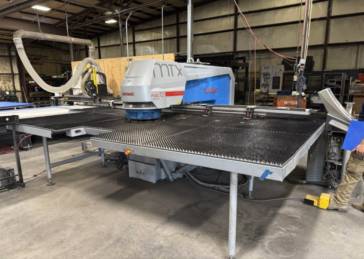 Used 2014 Euromac  MTX Flex 12 Turret Punch