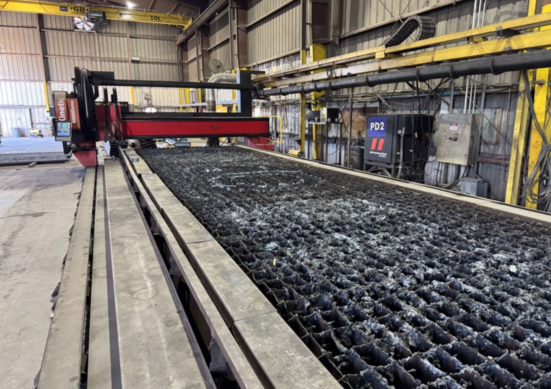 Used 2016 Kinetic K5000 XMC Plasma, Drill, Flame Cutting System 2024 Upgraded Control