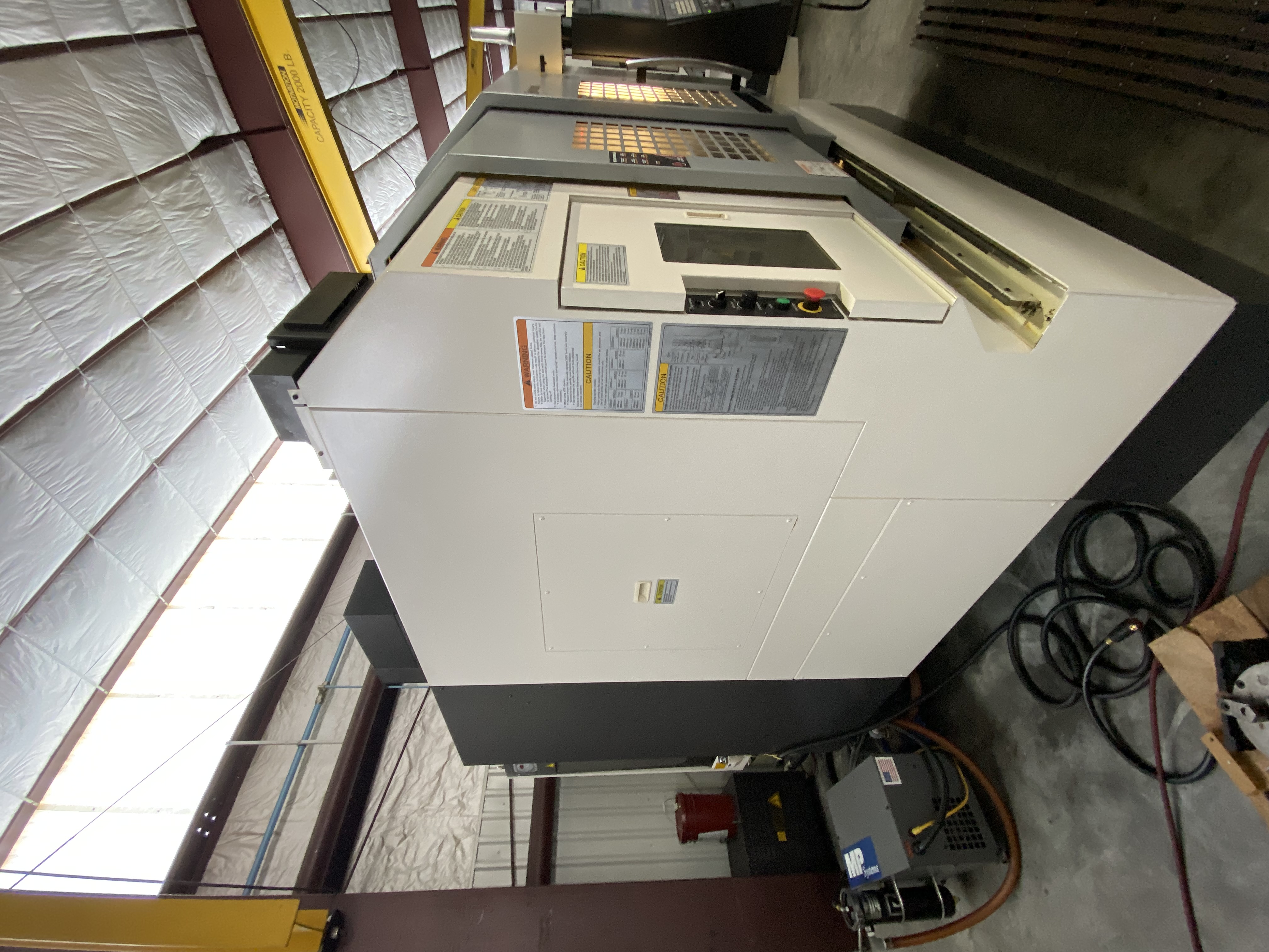 Used 2014 Okuma M560-V Mill W/2022 KITAGAWA MK350MKD01 4TH AXIS SN:S23542 THRU HOLE 6.300” Set up with 200 psi Thru Hole Collant Unit