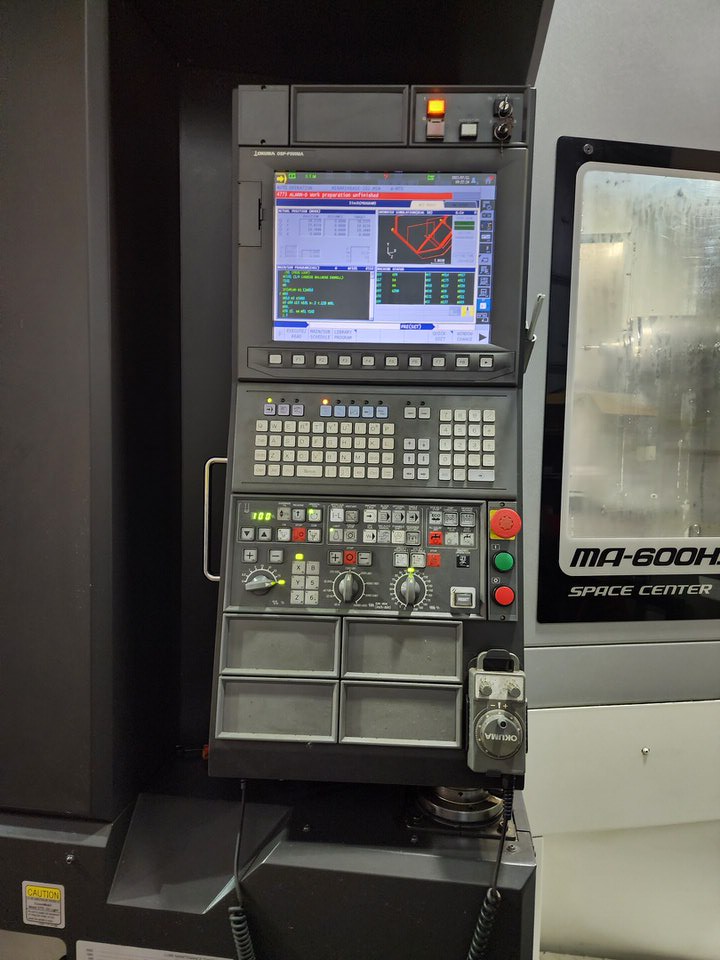Used 2017 Okuma MA-600HII Horizontal Machining Center
