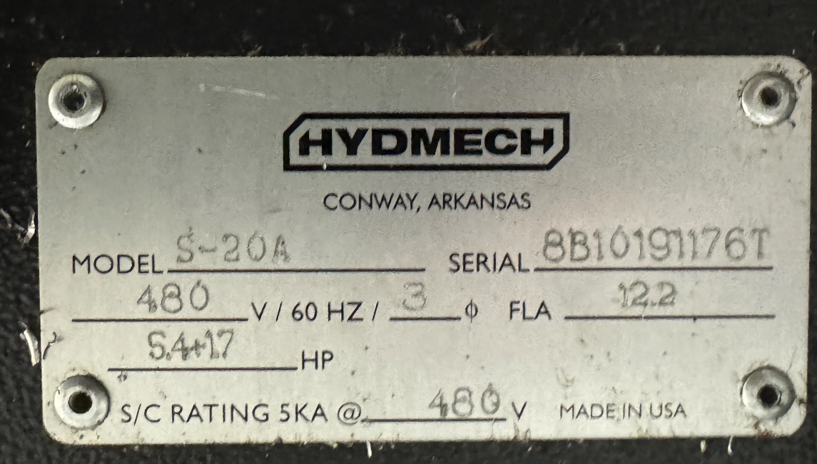 Used Hydmech  S-20A Automatic Horizontal Pivot Band Saw