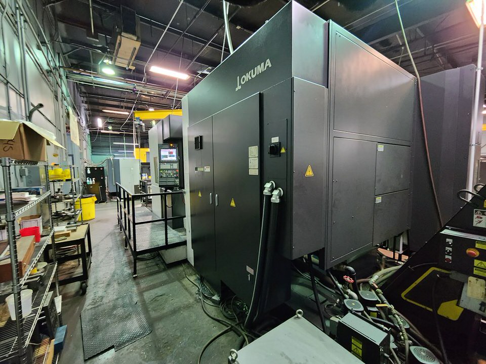 Used 2017 Okuma MA-600HII Horizontal Machining Center