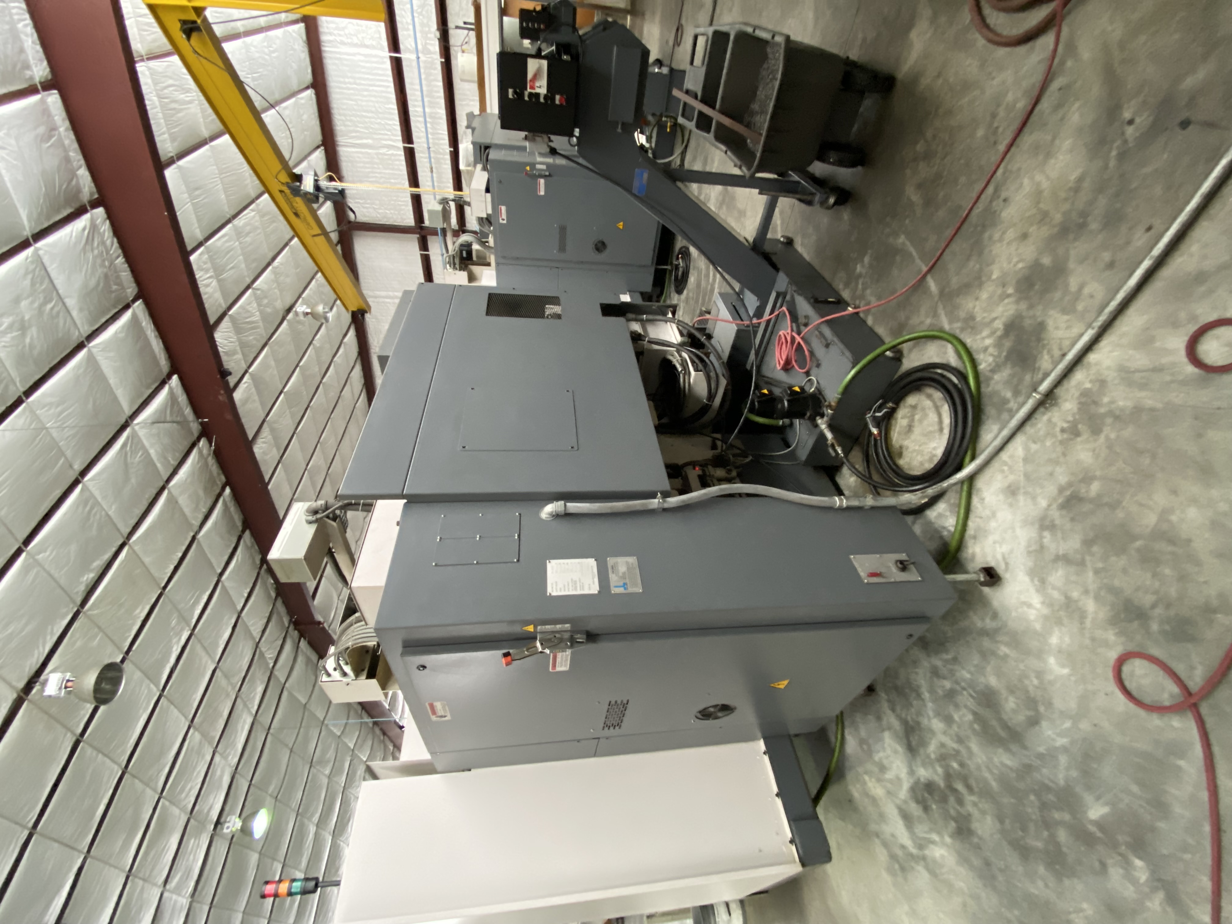 Used 2008 Okuma MCV-4020 Mill W/2014 TSUDAKOMA RB-250R 4TH AXIS Set up with 200 psi Thru Hole Collant Unit