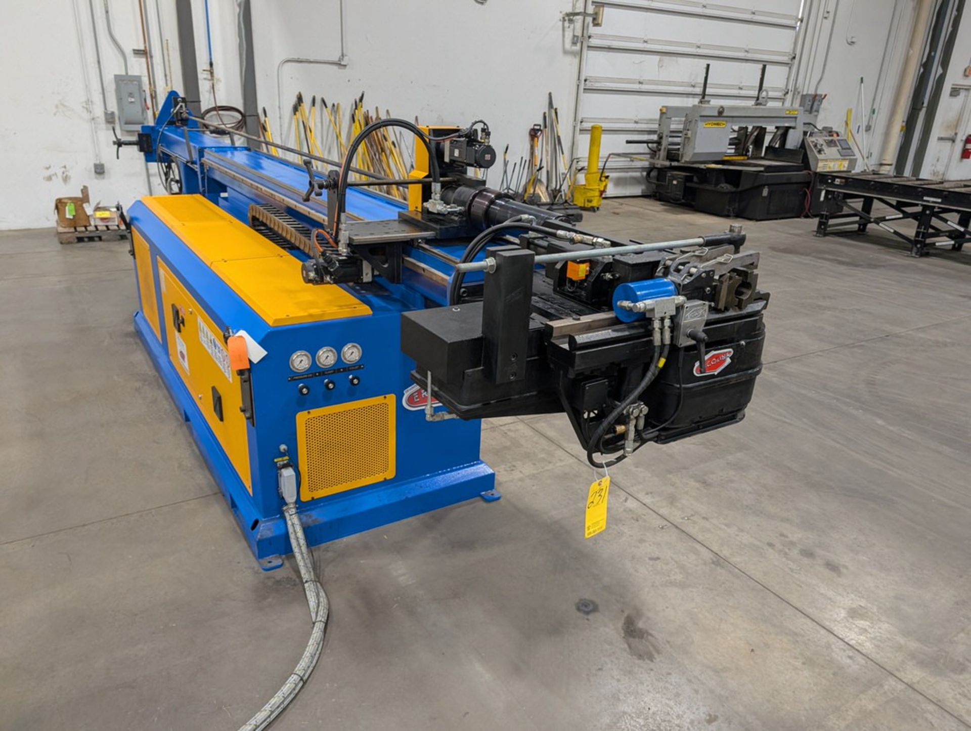 Used 2022 Ercolina Erco Bender 76 Mandrel System with 13 Foot Positioning Table