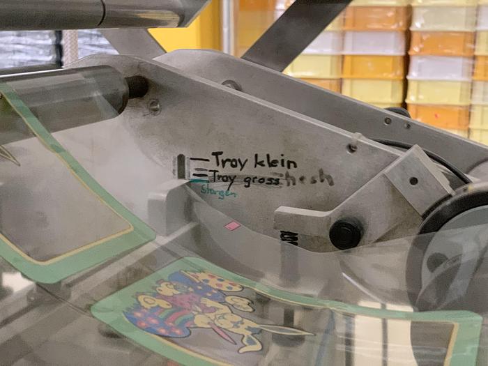 Used Horizontal flow packing machine TEVOPHARM Type PACK-5