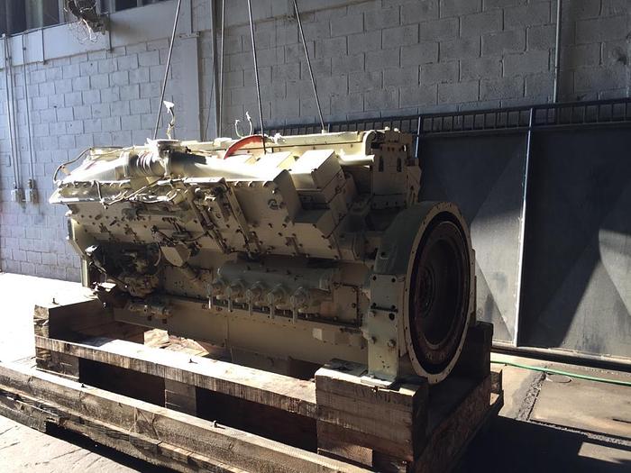 Used 1.2MW Used Cummins KTA50DM1 Diesel Generator Set