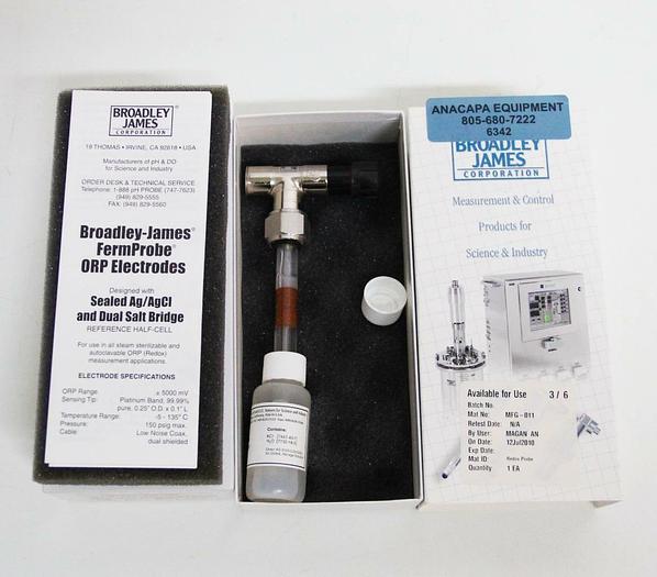 Broadley-James Corp F-915-B130-DH 130mm T-Pull Redox Fermprobe (6342)