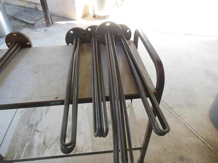 Unused Heater, Immersion, Mdl WISF345300208, Flanged, S/st (4) #S739747