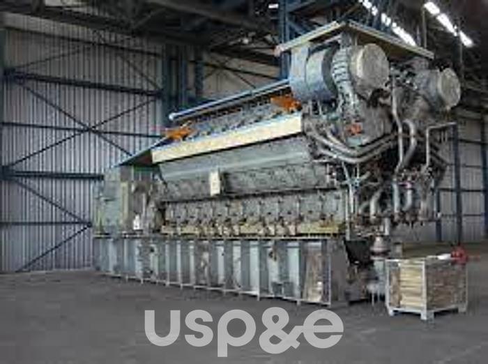 Used 9 MW 1994 Used MAN STX 18V32/40 HFO Generator Sets