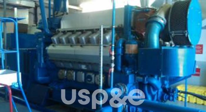 Used 5.6 MW 1996 Used Wartsila 12V200 Diesel Generator Sets