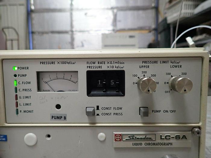 Used Shimadzu LC-6A LC6A Liquid Chromatograph