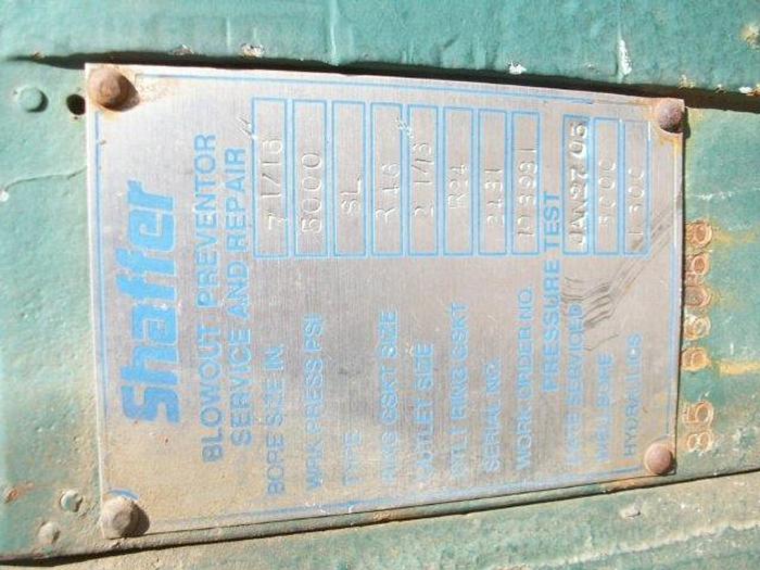 Used SHAFFER 7 1/16