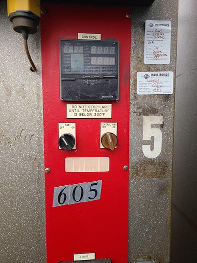 Used Despatch Industrial Oven Model V-31SD 850F Max Temp 480V Electric 32KW with chart recorder