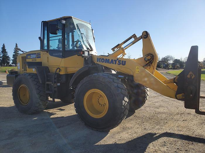 Used 2015 KOMATSU WA200-7