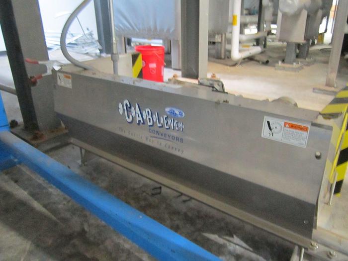 Used Sigma Hemp Hopper with Bottom Mounted Monster Industrial Hemp Grinder