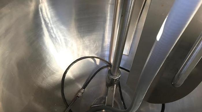 Used 250 GALLON GROEN SINGLE MOTION VACUUM KETTLE – S/S – JKTD. (#9708)