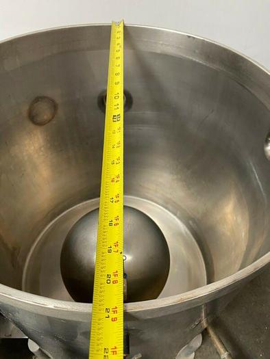 Used Stainless Steel 110 Liter Balance Tank w/ Price Pump & 1 HP Motor