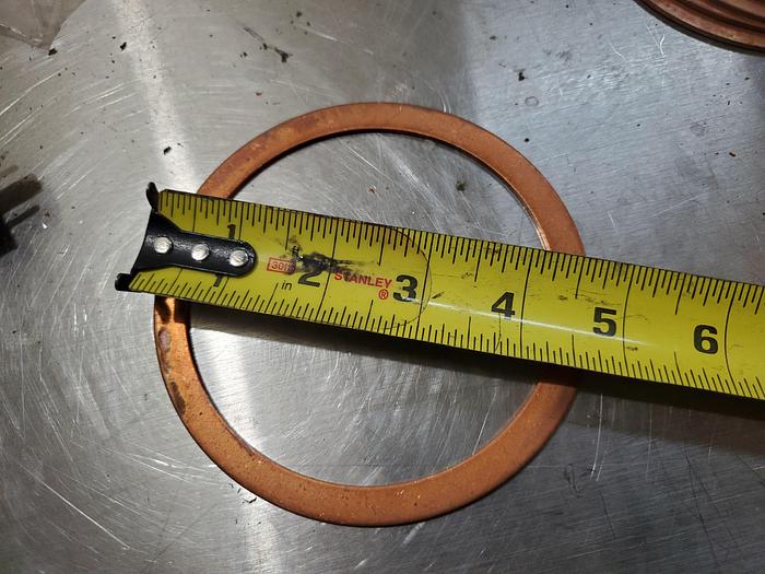 NEW Old Stock 4" inner dia.4.75" outer