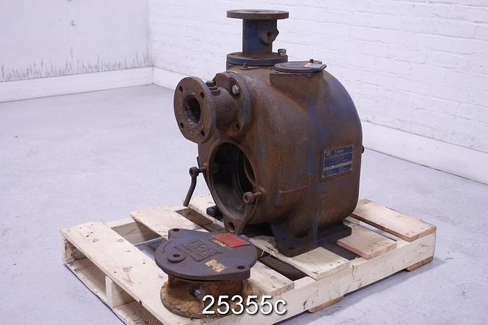 Used GORMAN RUPP-T3A60-B-TRASH PUMP, 3", DUCT #25355