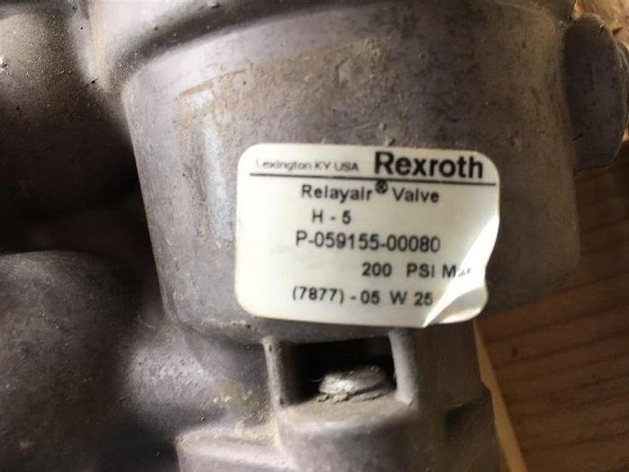 Used 0 Rexroth H-5 RELAY AIR VALVE P-059155-00080