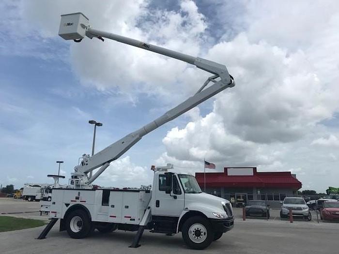 Used 2013 International 4300 Altec AA755-MH 60ft Bucket Truck C54674