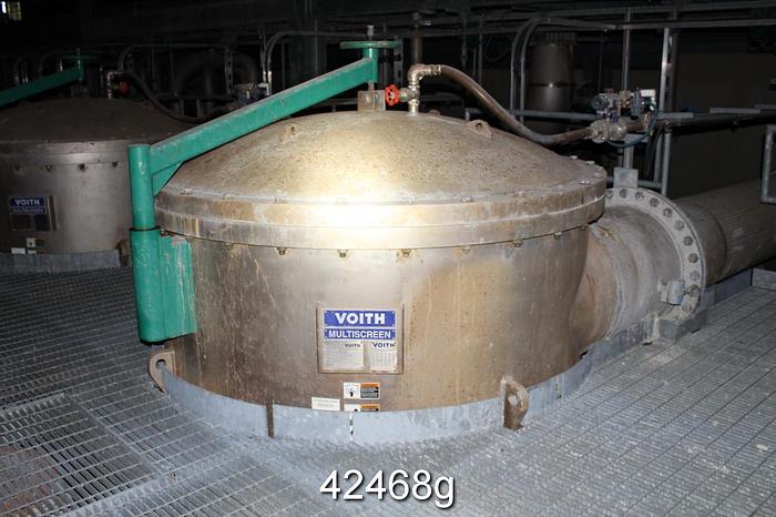 Used Voith MSS 15/15-FR Pressure Screen, Stai #42468