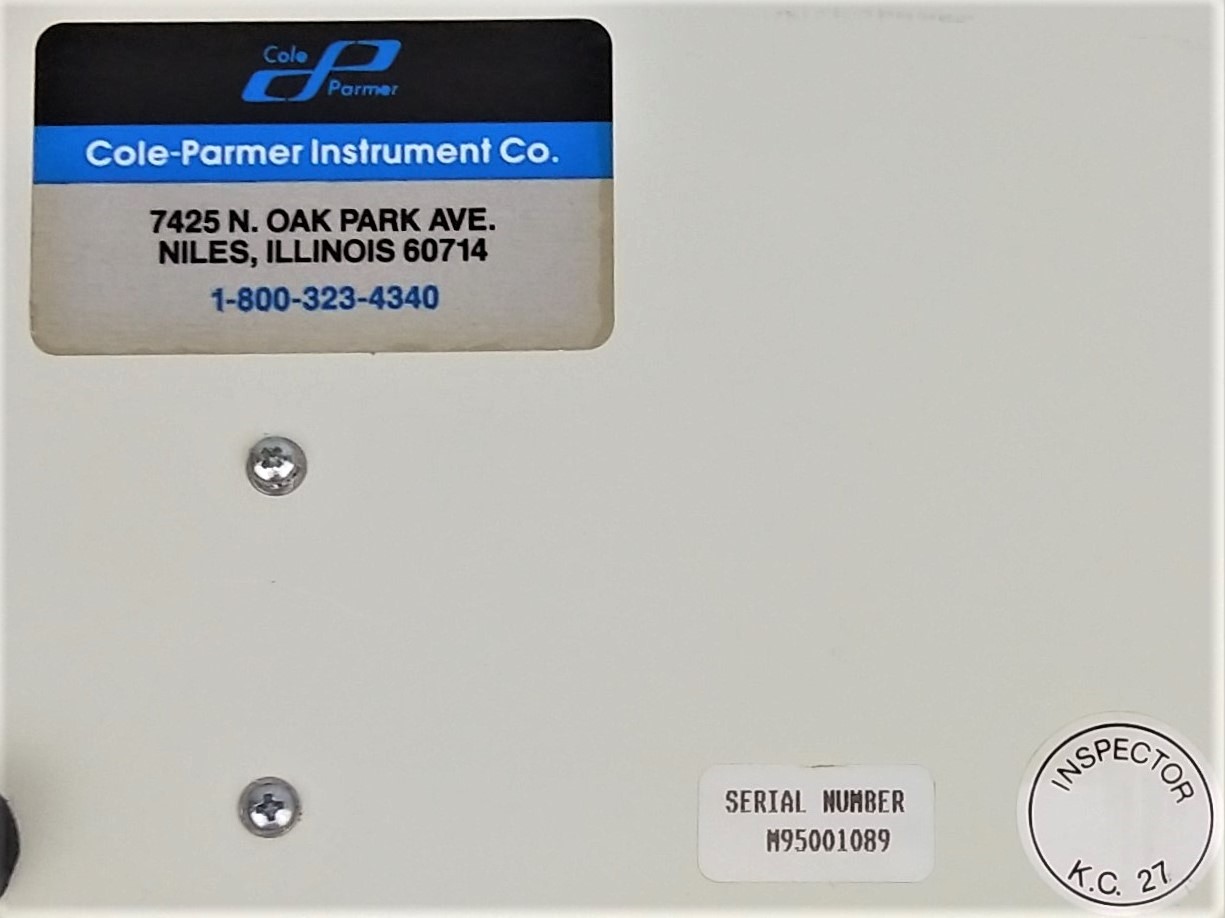 Used Cole-Parmer Digi-Sense 2186-20A Temperature Controller