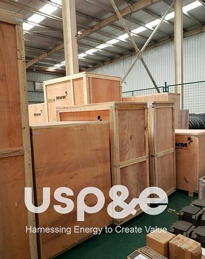 Used 4.3 MW 2015 New MWM TCG2032V16 Natural Gas Generator Set