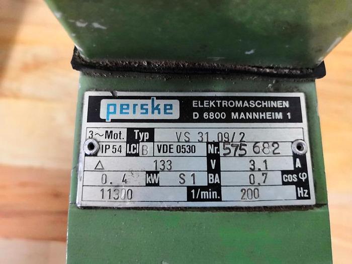 Used PERSKE milling motor VS 31.09/2