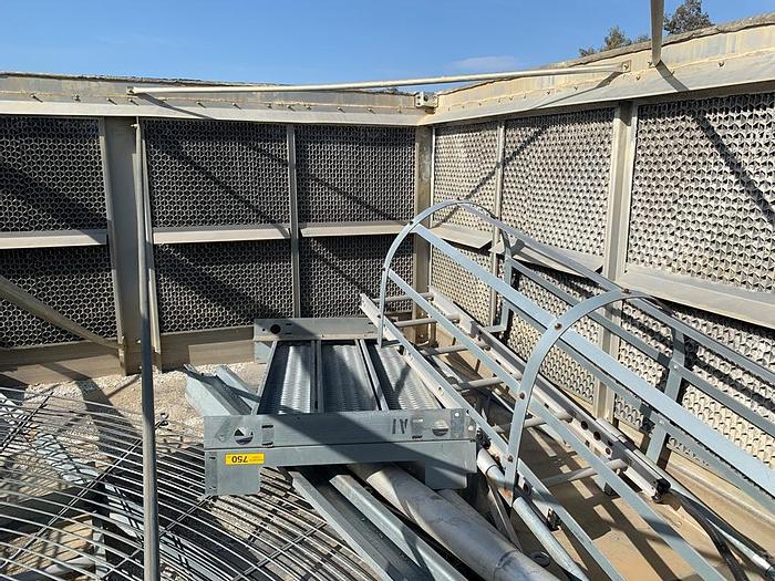 Used Refrig, Cooling Tower, 518 T, Evapco, S/ST, Mdl AT112-418, D #S743193
