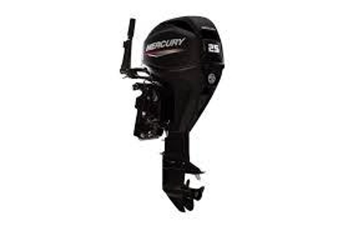 Used 2017 Mercury Marine® 25 HP ELH EFI 4S