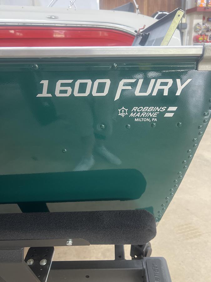 2027 LUND FURY 1600 W/TRAILER & MERCURY 20ELHPT