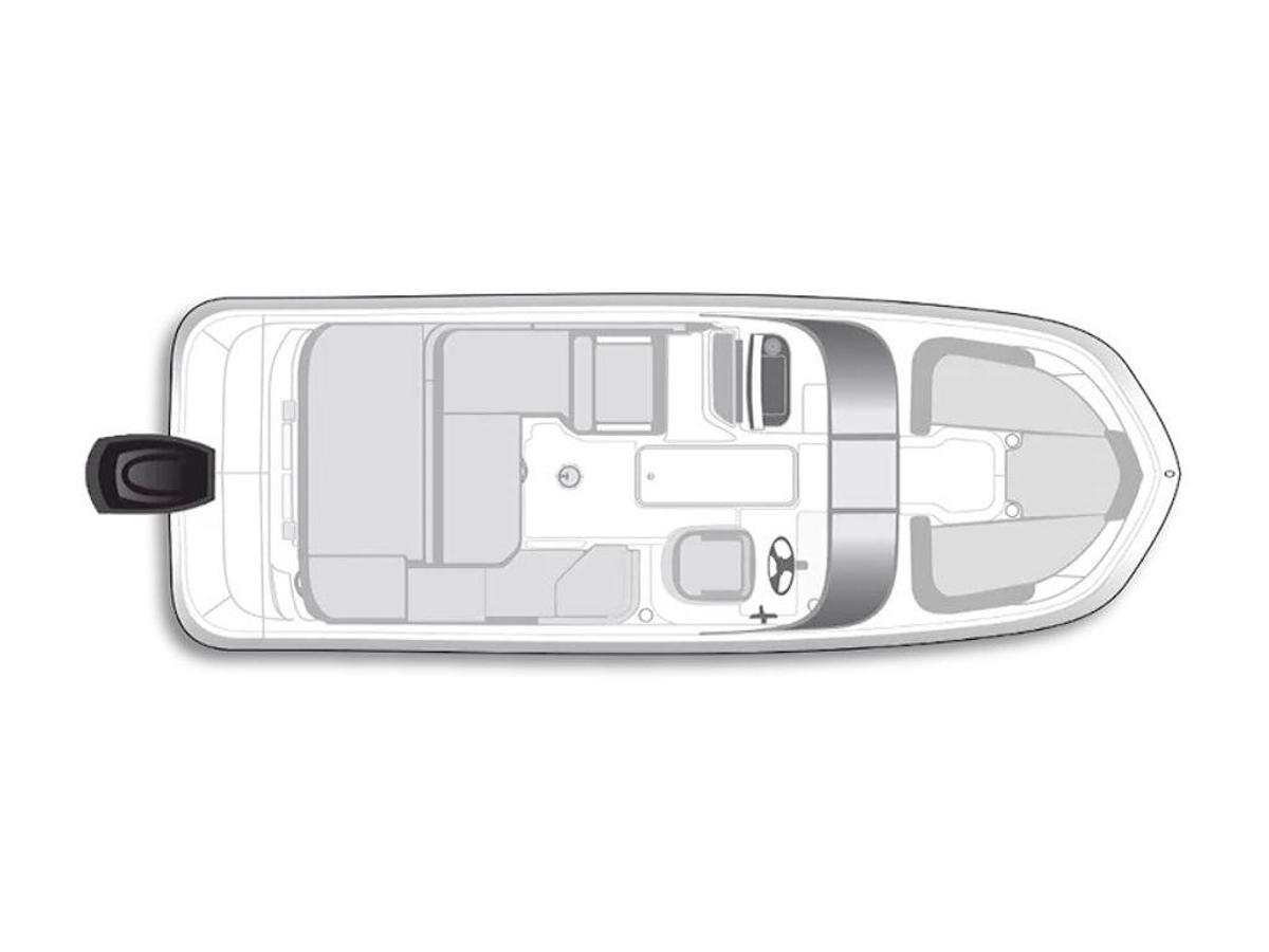 2025 Bayliner VR6 Bowrider - Outboard Base