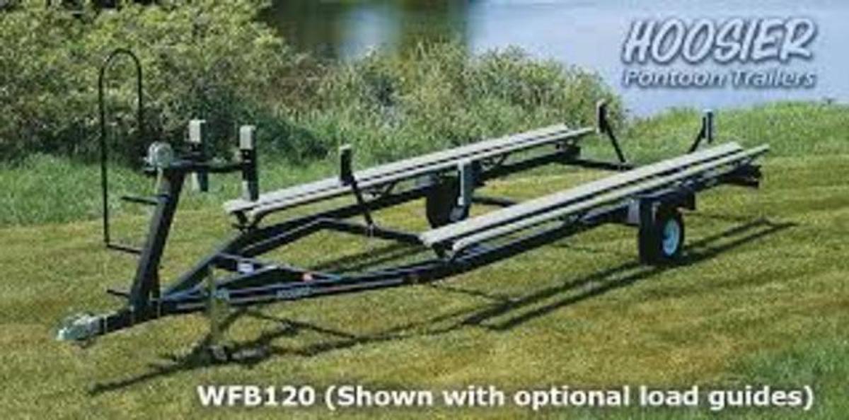 2021 Hoosier Pontoon Trailers WFB Series WFB120-10